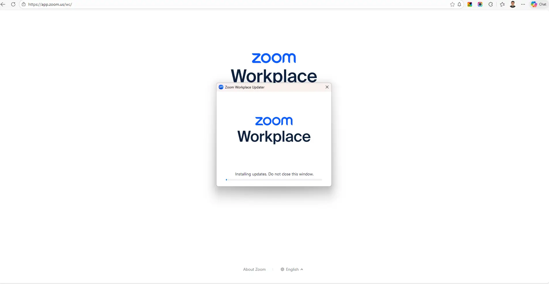 Install Zoom Workplace desktop